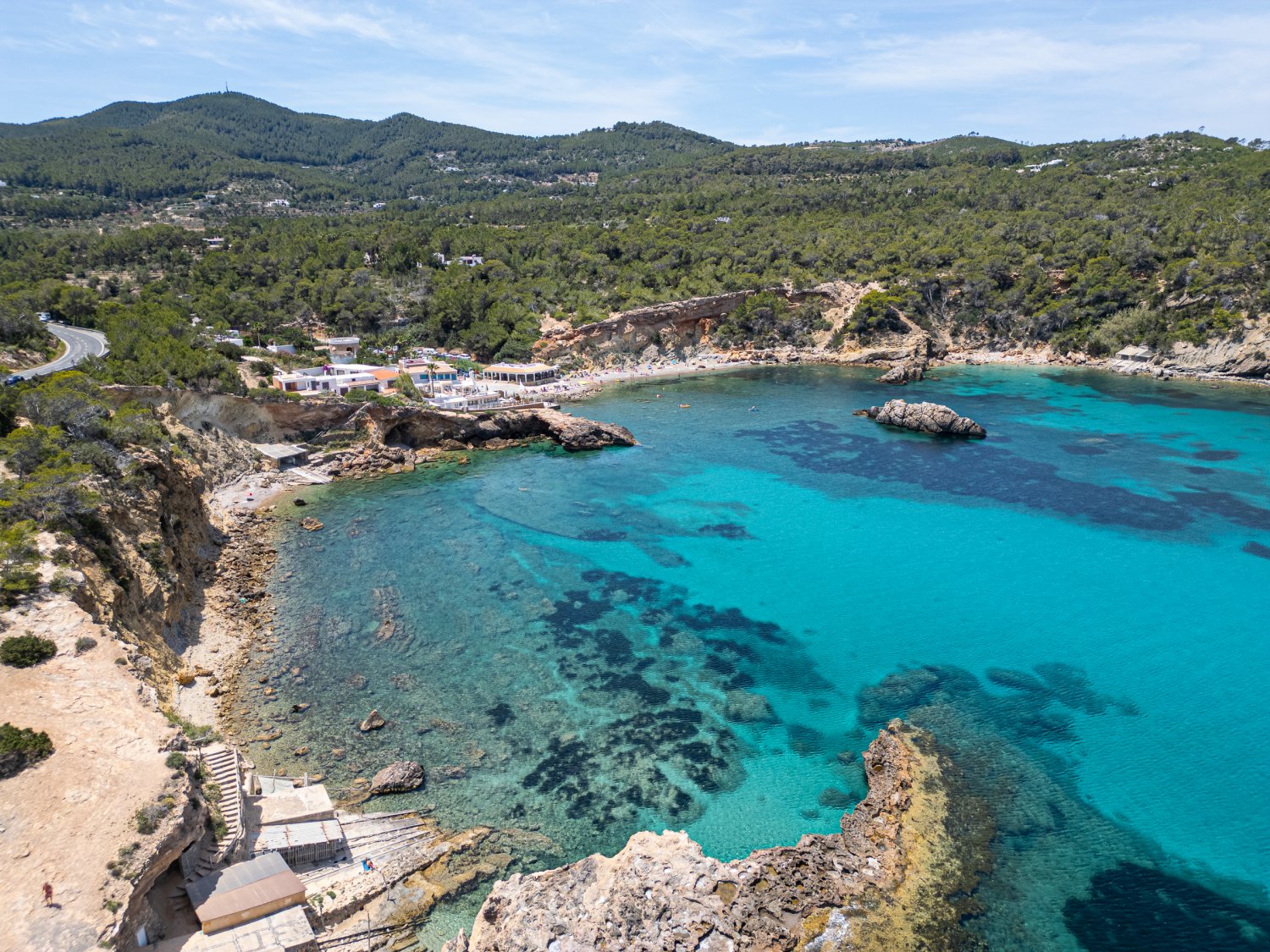 Cala Xarraca Sky view