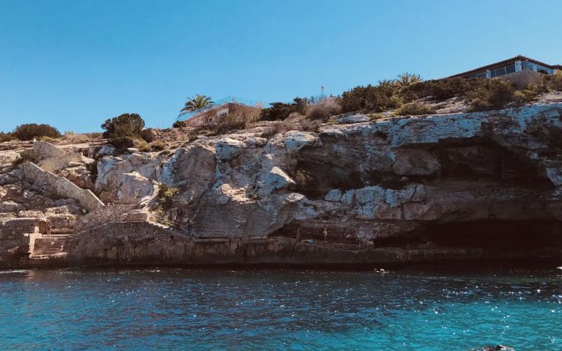 Playa de Es Pujols en Formentera