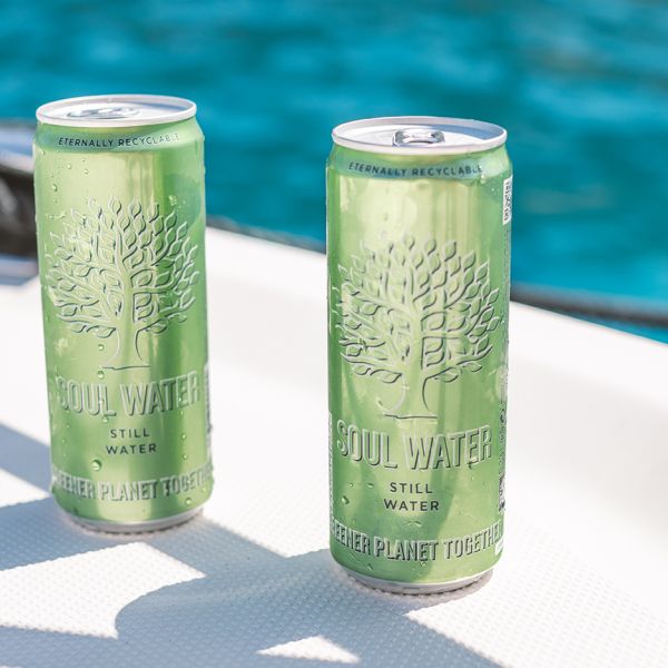 Recyclable water can