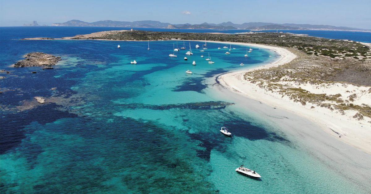 S'Espalmador Island in Formentera