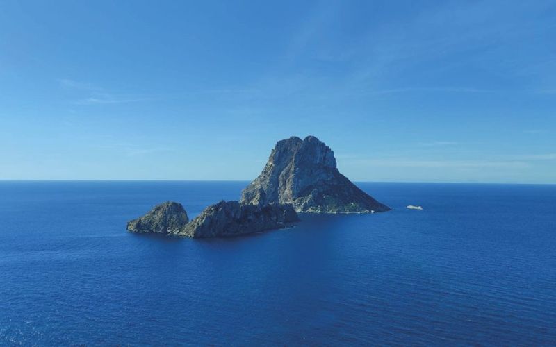 Es Vedrá desde Cap d'es Falcó